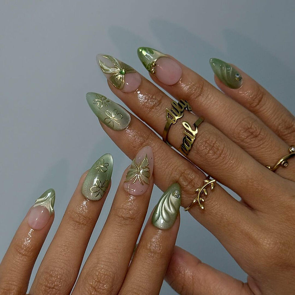 Thumbnail: press on nails, custom nails, fake nails, Nails Art, custom nail, Gift for her