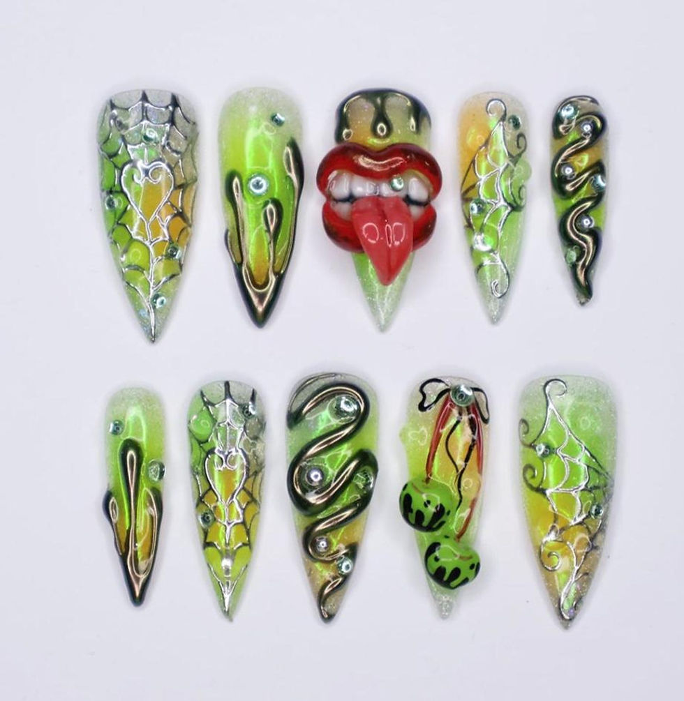 press on nails, custom nails, fake nails, Nails Art, custom nail