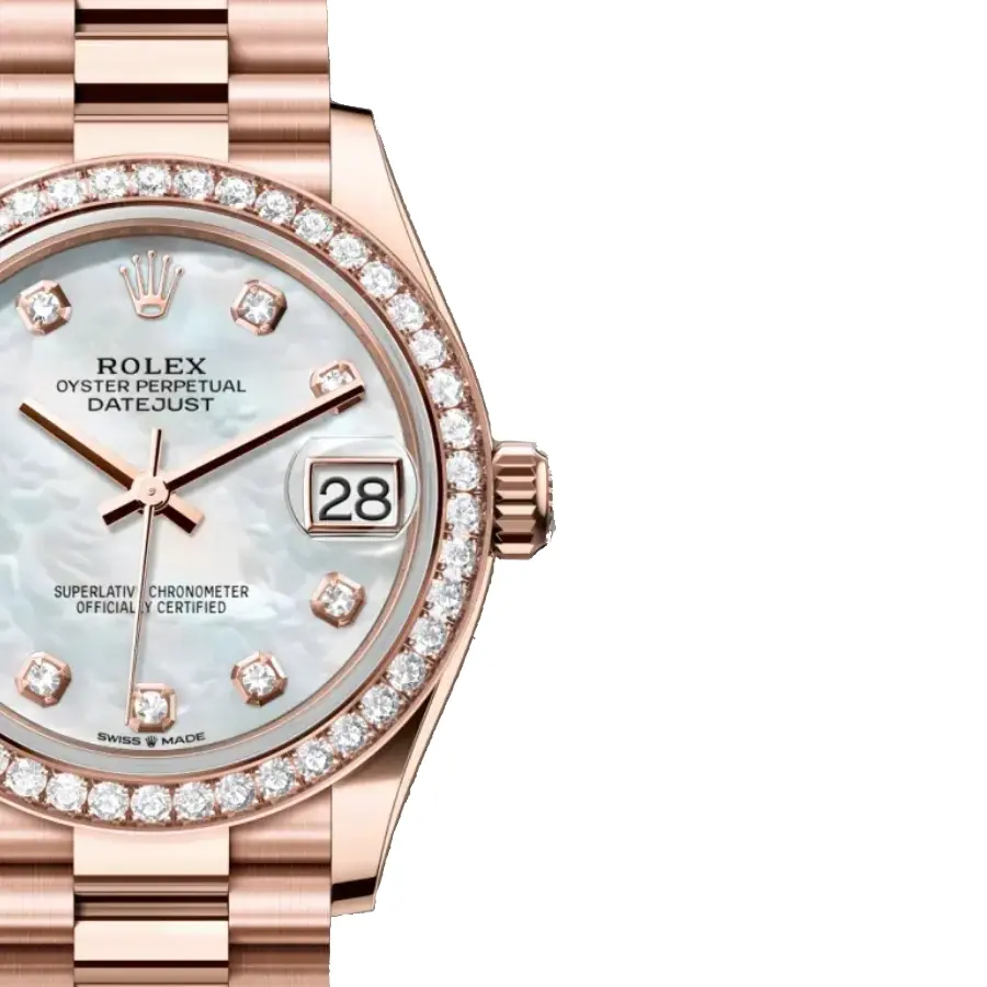Thumbnail: Rolex Datejust 279171 White Dial 28 mm Watch