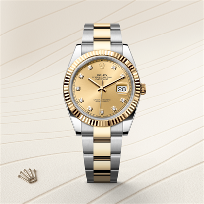 Thumbnail: Rolex Datejust 41 Oyster, 41 mm, Oystersteel and yellow gold Ref# 126333-0011