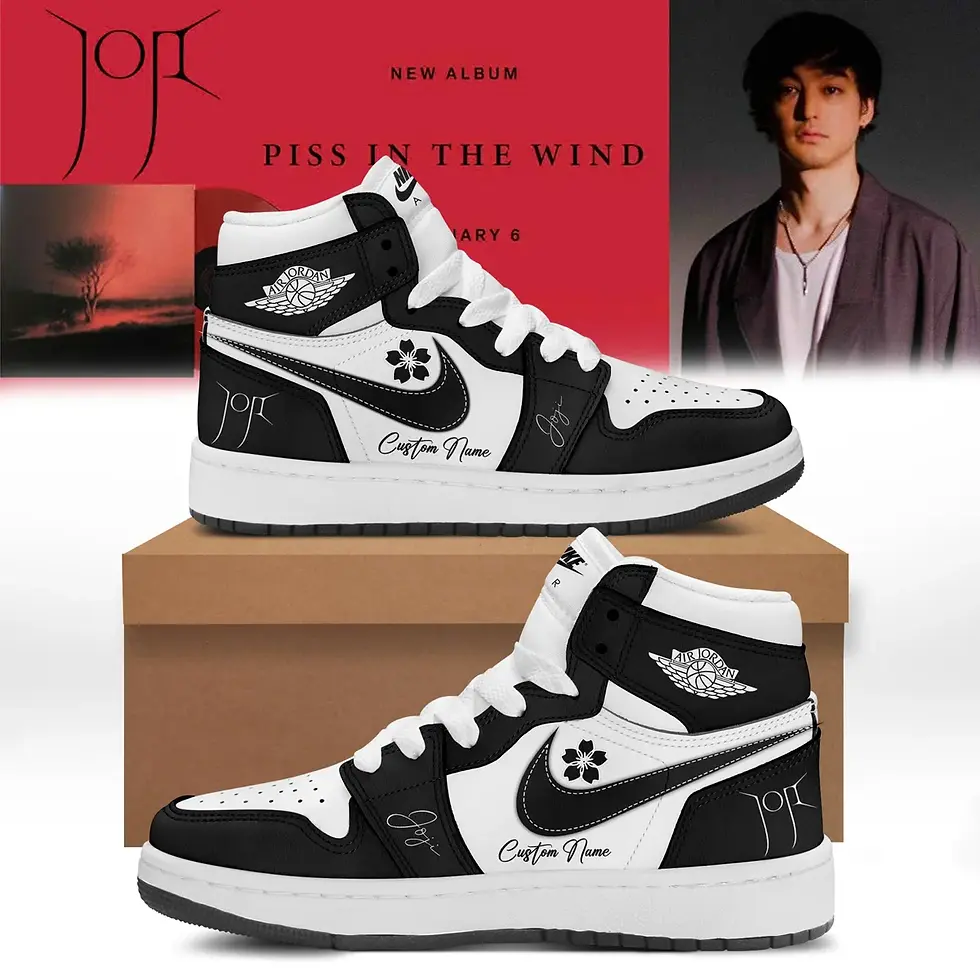 Thumbnail: JOJI SOLARIS TOUR Custom Air Force 1 - Air Jordan 1 Shoes Sneaker