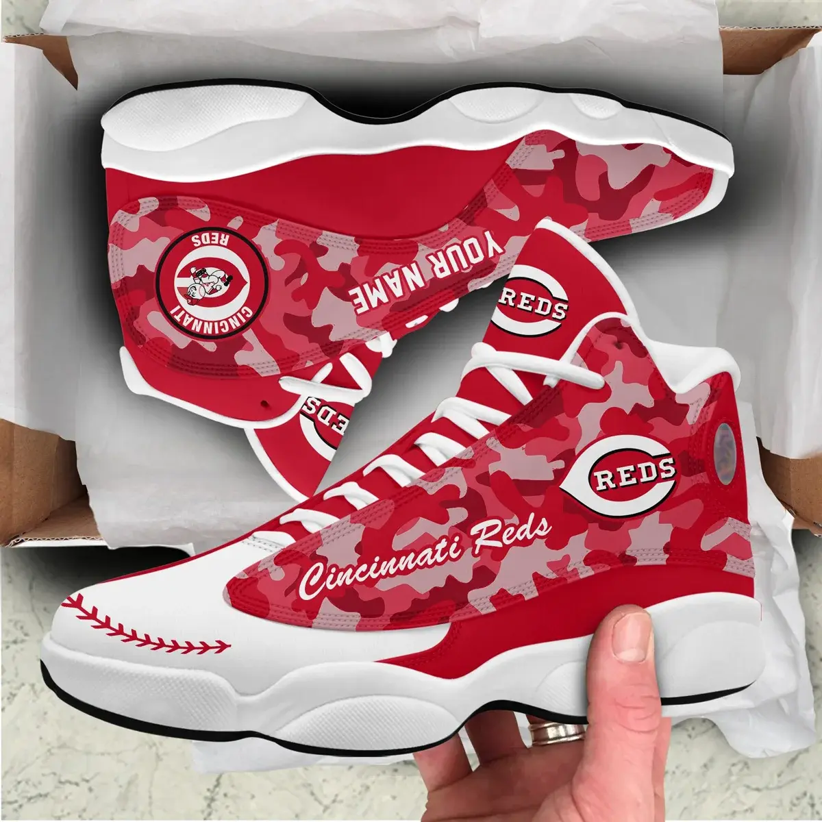Cincinnati Reds AJ13 Shoes