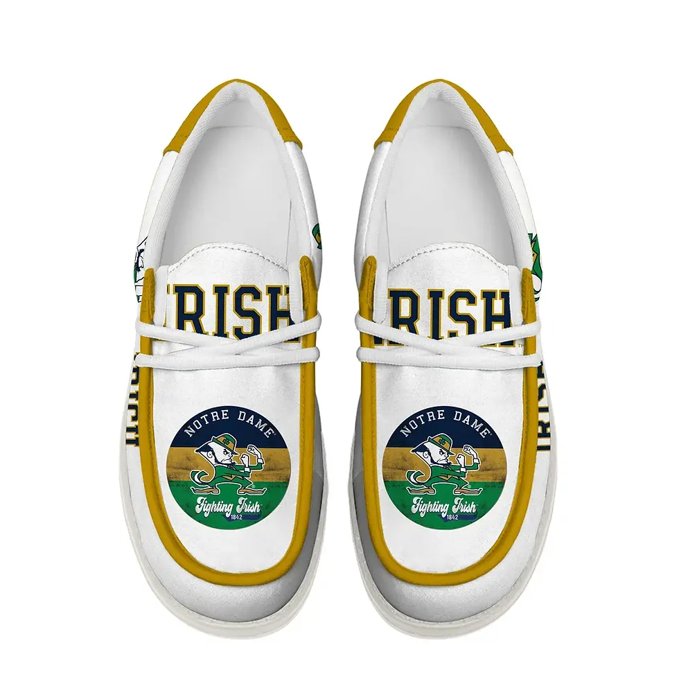 Thumbnail: Notre Dame Fighting Irish Loafer Shoes