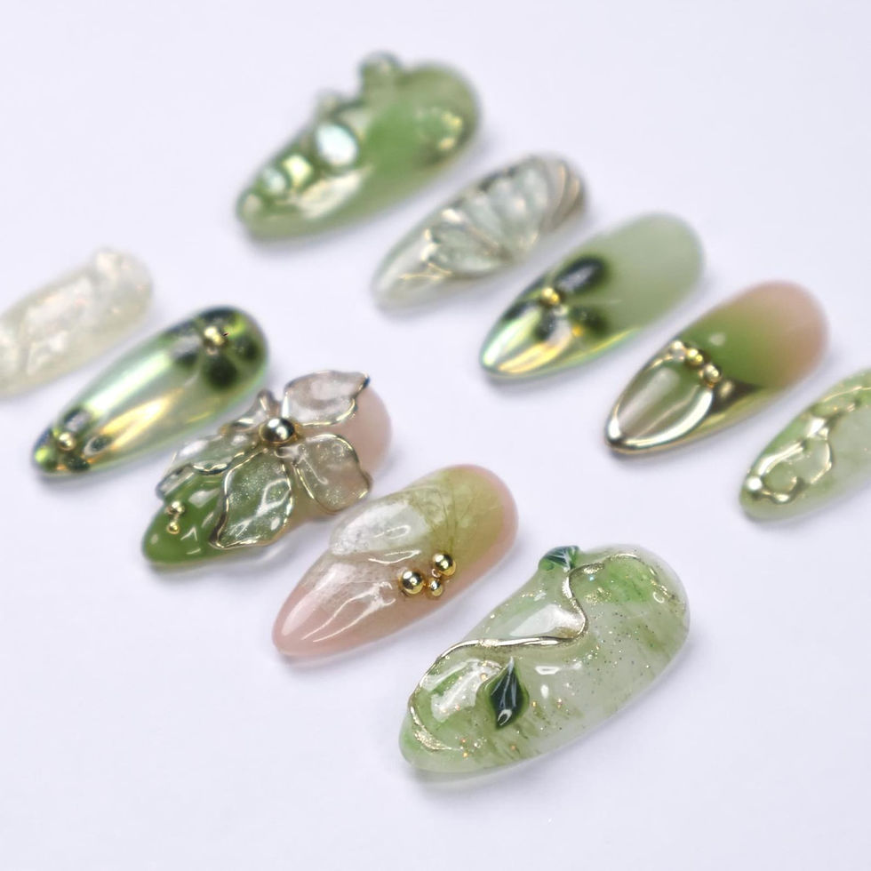 Thumbnail: press on nails, custom nails, fake nails, Nails Art