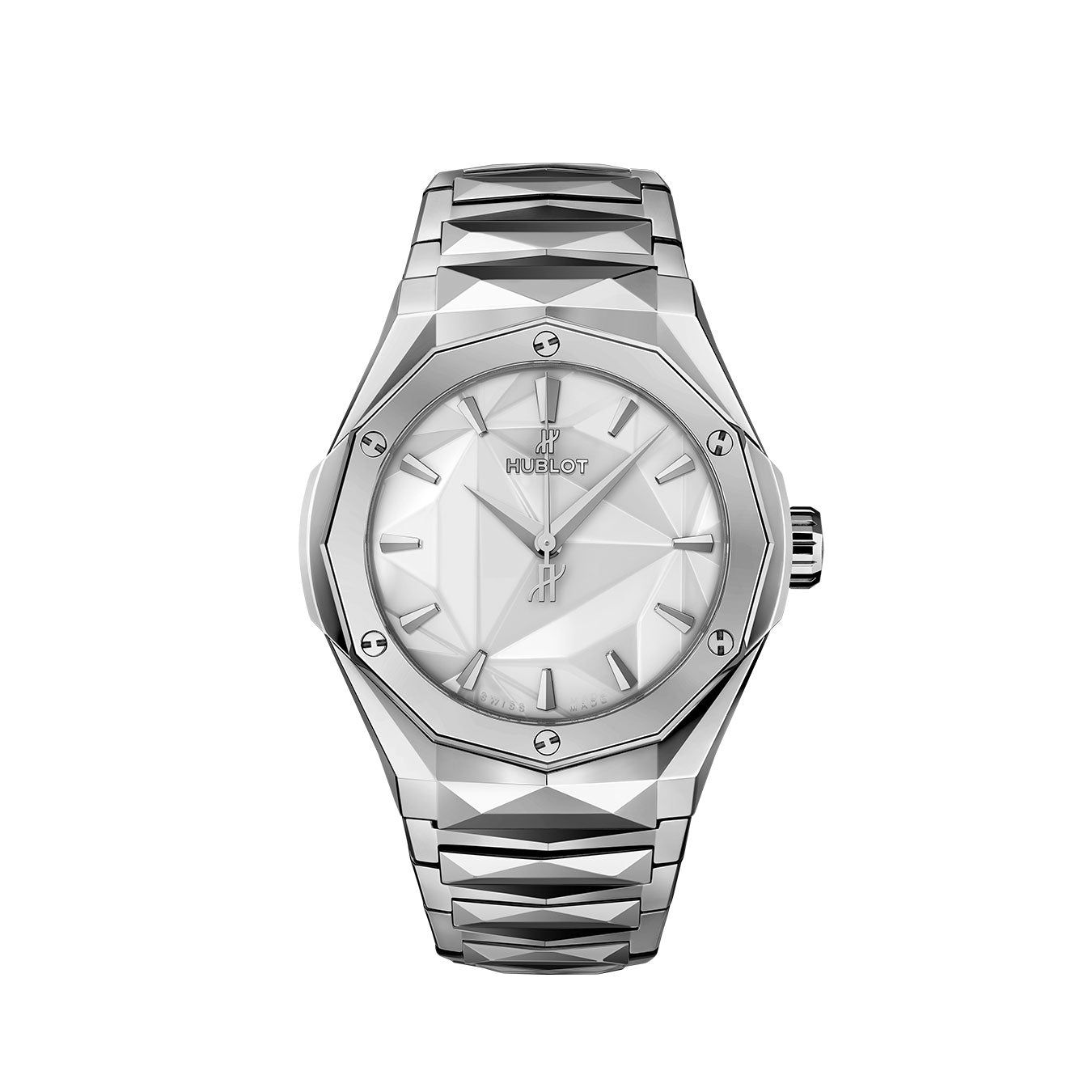 Hublot Classic Fusion Orlinski Bracelet Titanium White Ref# 550.NS.2200.NS.ORL22