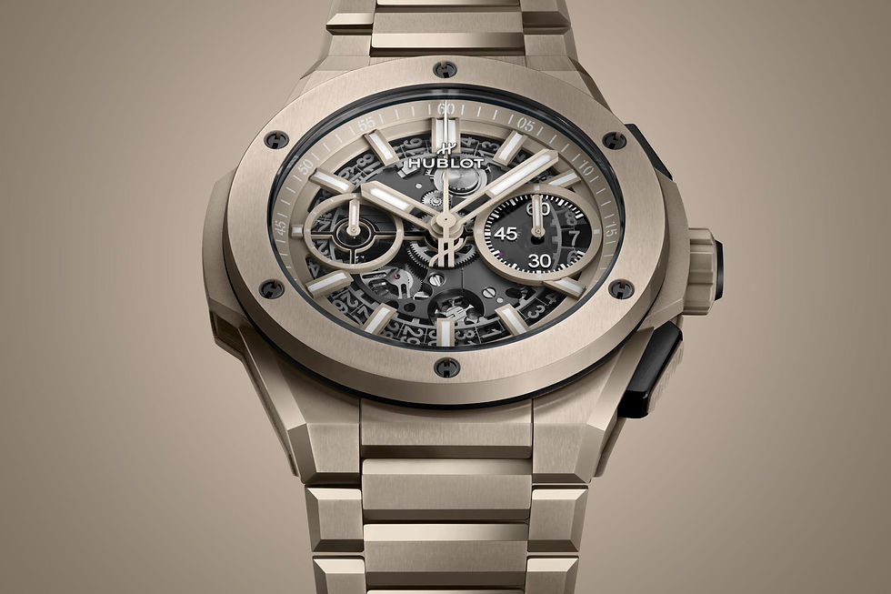 Thumbnail: Hublot Big Bang Integrated Beige Ceramic Ref# 451.CZ.4620.CZ