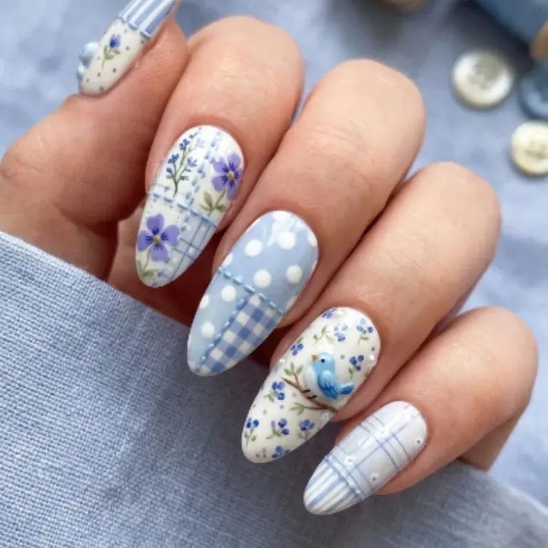 press on nails, custom press on nails, fake nails, Nails Art