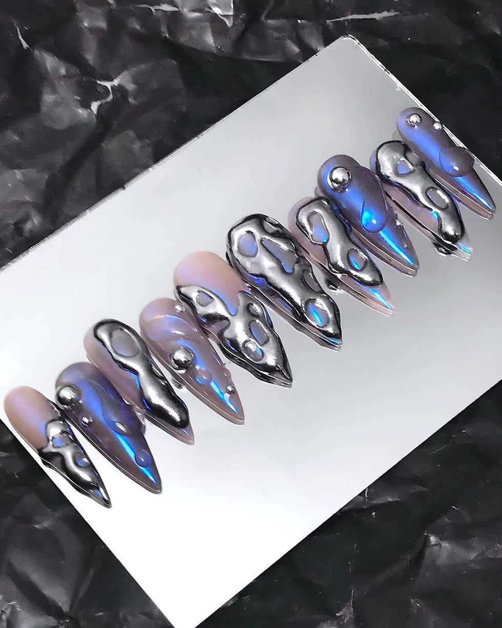 Thumbnail: press on nails, custom nails, fake nails, Nails Art, custom nail