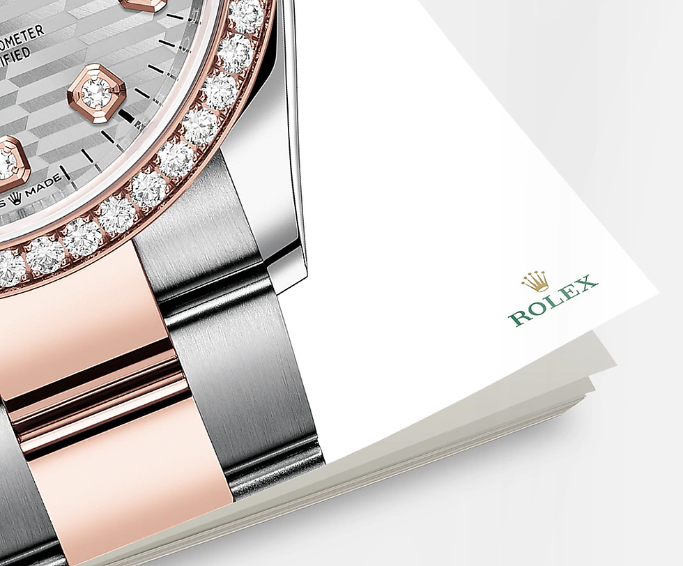 Thumbnail: Rolex Datejust 36mm, Oystersteel and 18k Everose Gold Ref# 126281rbr-0028