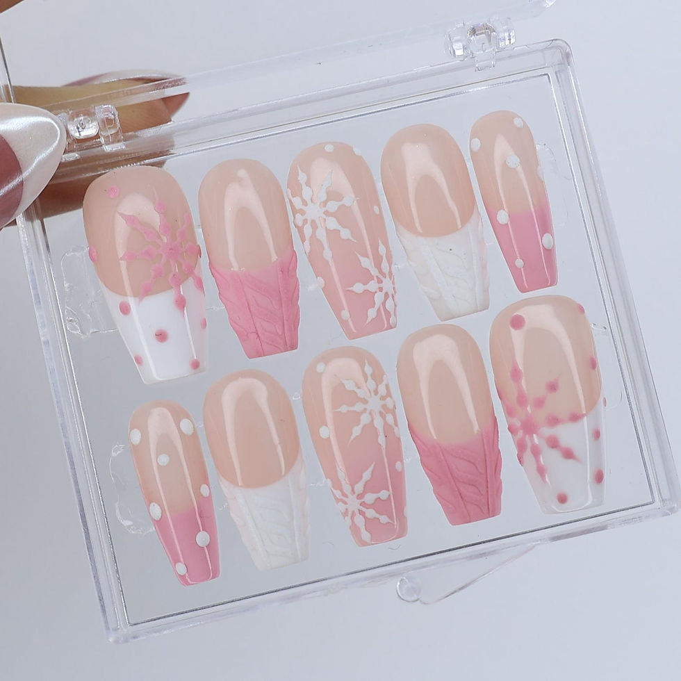 Thumbnail: press on nails, custom press on nails, fake nails, Nails Art