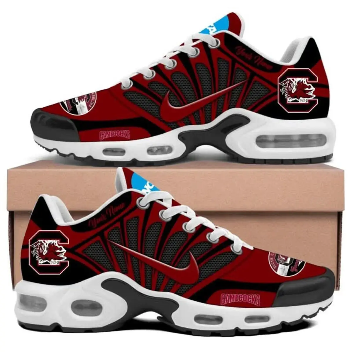 South Carolina Gamecocks Custom Air-Style Sneakers