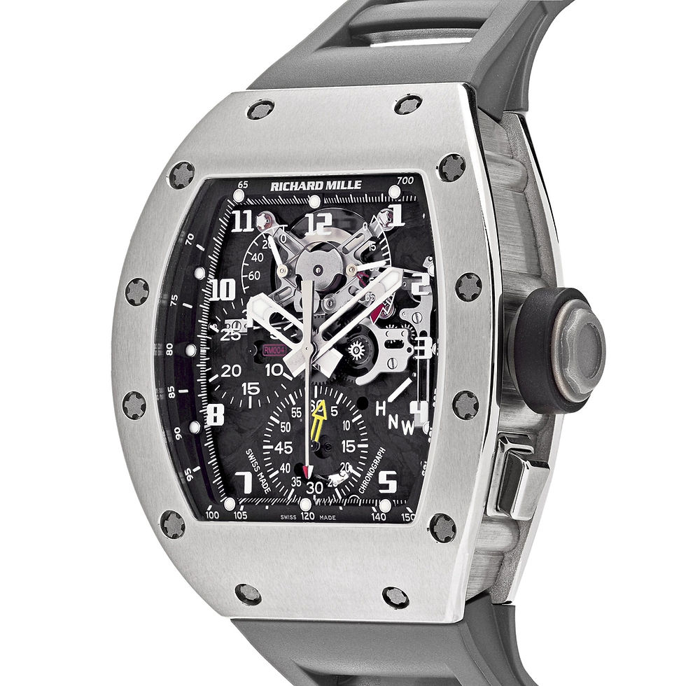 Thumbnail: Richard Mille RM 004 Split-Second Chronograph White Gold