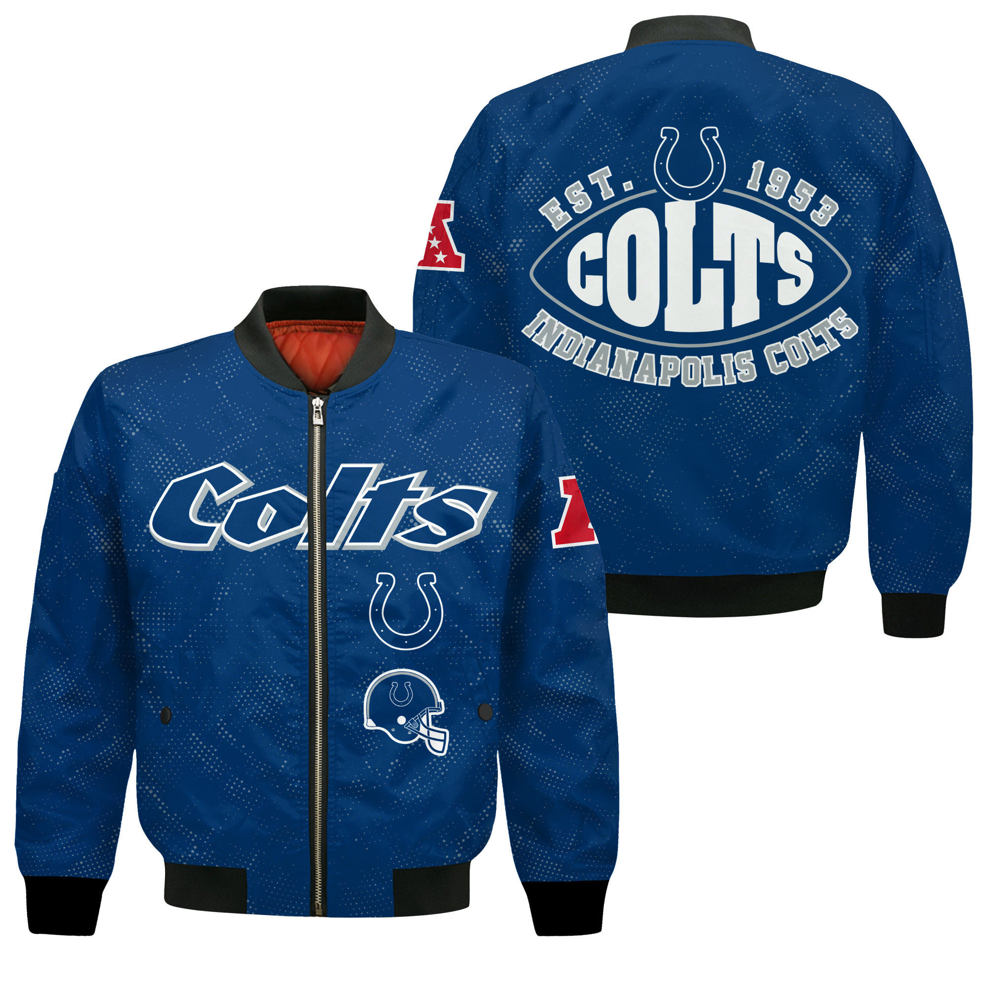 Indianapolis Colts Football Team 2024 - 25 Continue Writing The Dream Bomber Jac