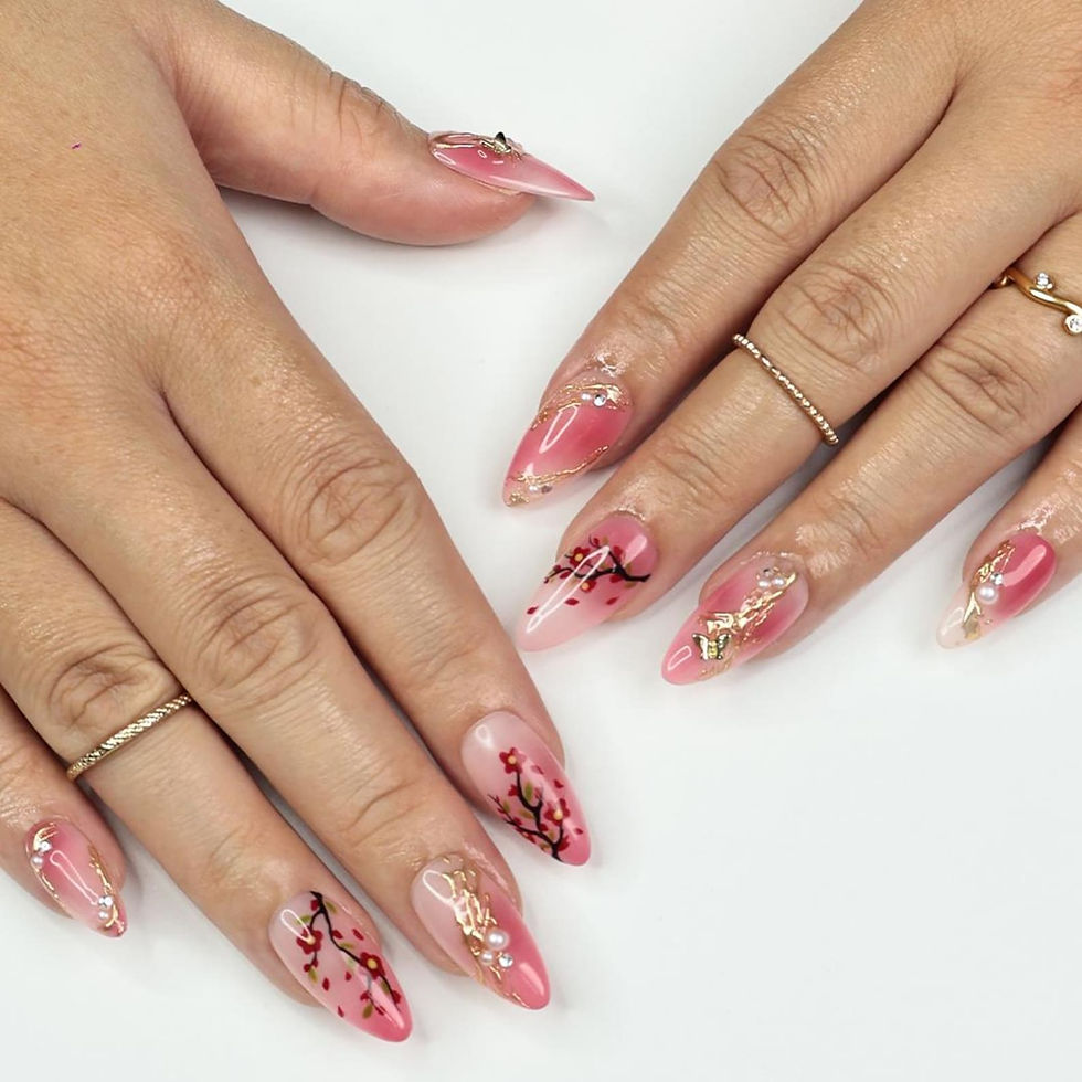 Thumbnail: press on nails, custom nails, fake nails, Nails Art