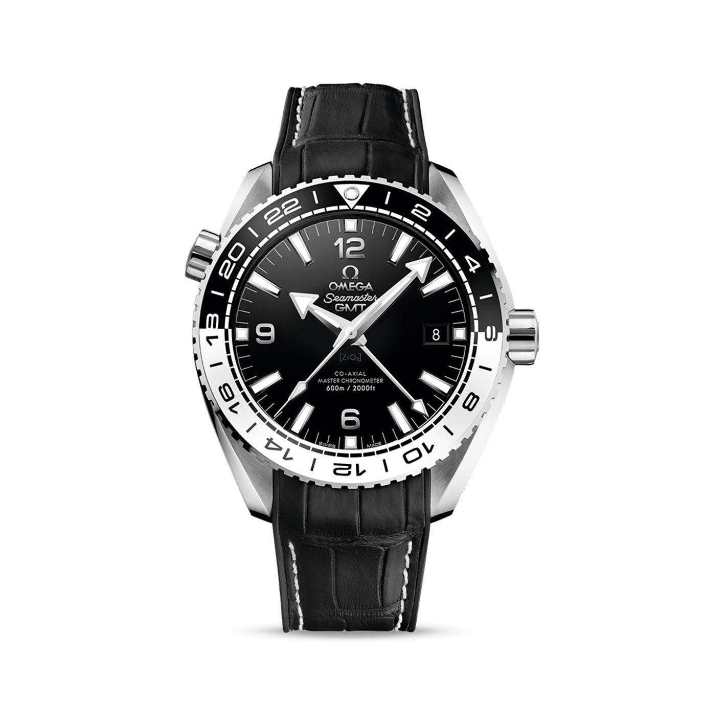 Omega Seamaster Planet Ocean 600M GMT, Black Dial Ref# 215.33.44.22.01.001