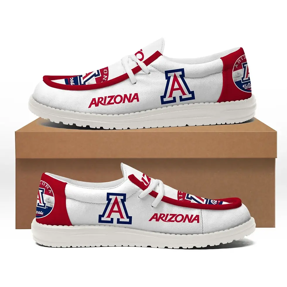 Thumbnail: Arizona Wildcats Custom Air-Style Sneakers V.3