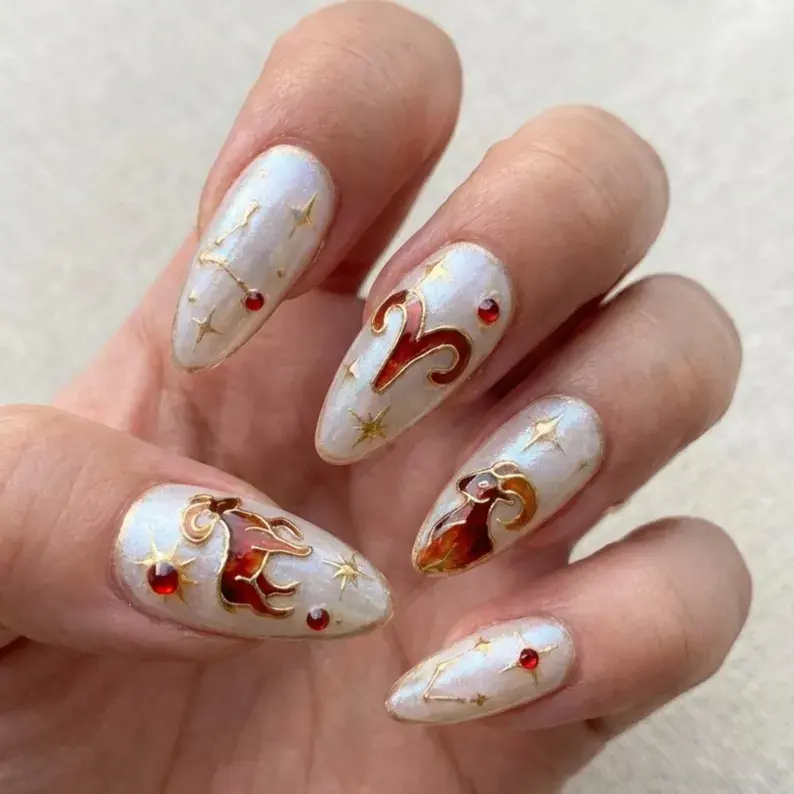press on nails, custom press on nails, fake nails, Nails Art