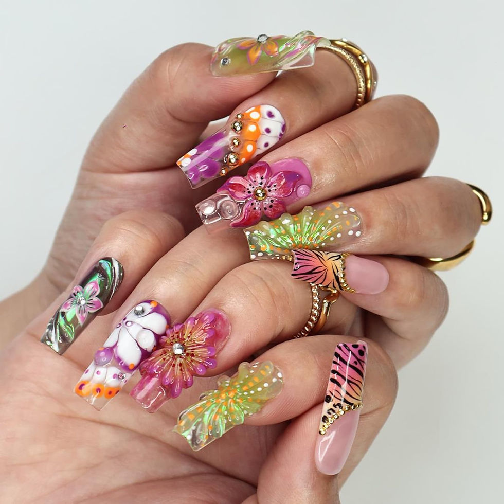 Thumbnail: press on nails, custom nails, fake nails, Nails Art