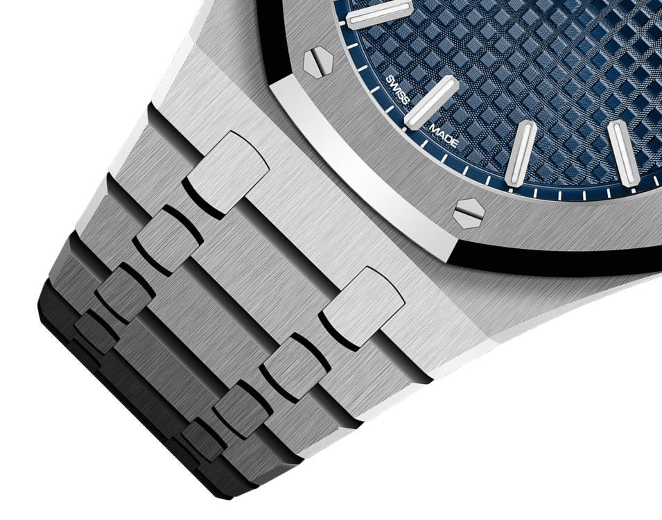 Thumbnail: Audemars Piguet Royal Oak, 41mm Blue Dial Ref# 15500ST.OO.1220ST.01