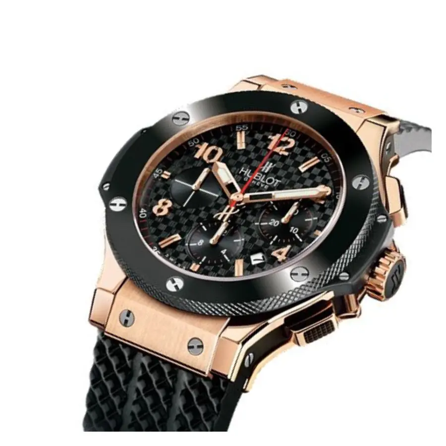 Thumbnail: Hublot Big Bang 301.PB.131.RX 45mm Rose Gold Black Watch