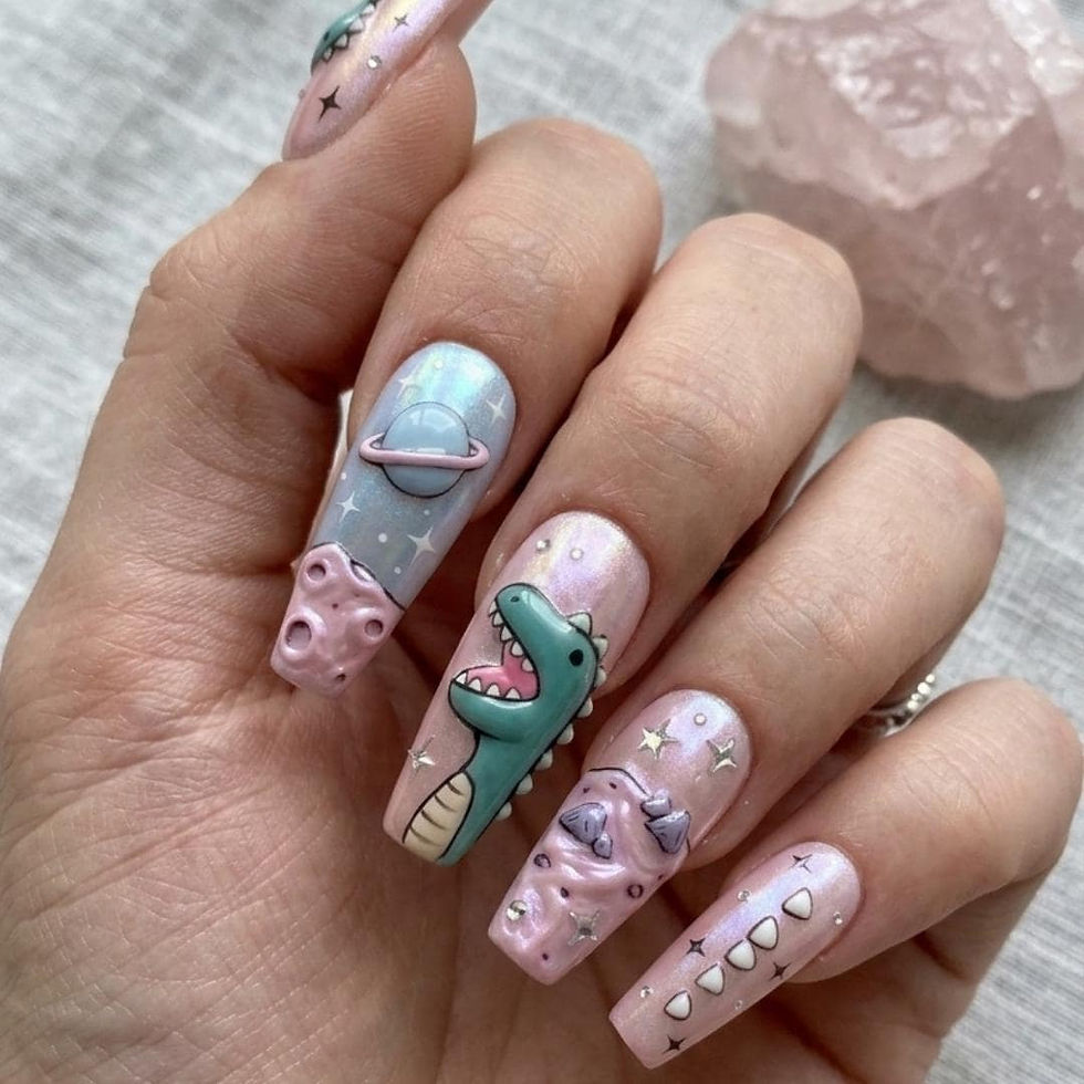 press on nails, custom press on nails, fake nails, Nails Art