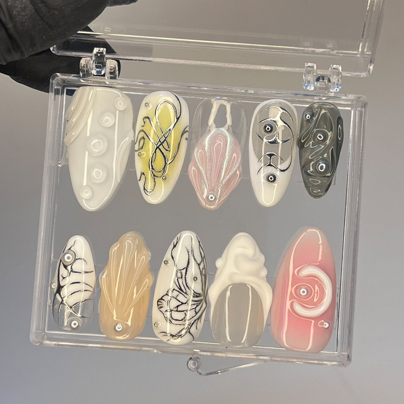 press on nails, custom nails, fake nails, Nails Art