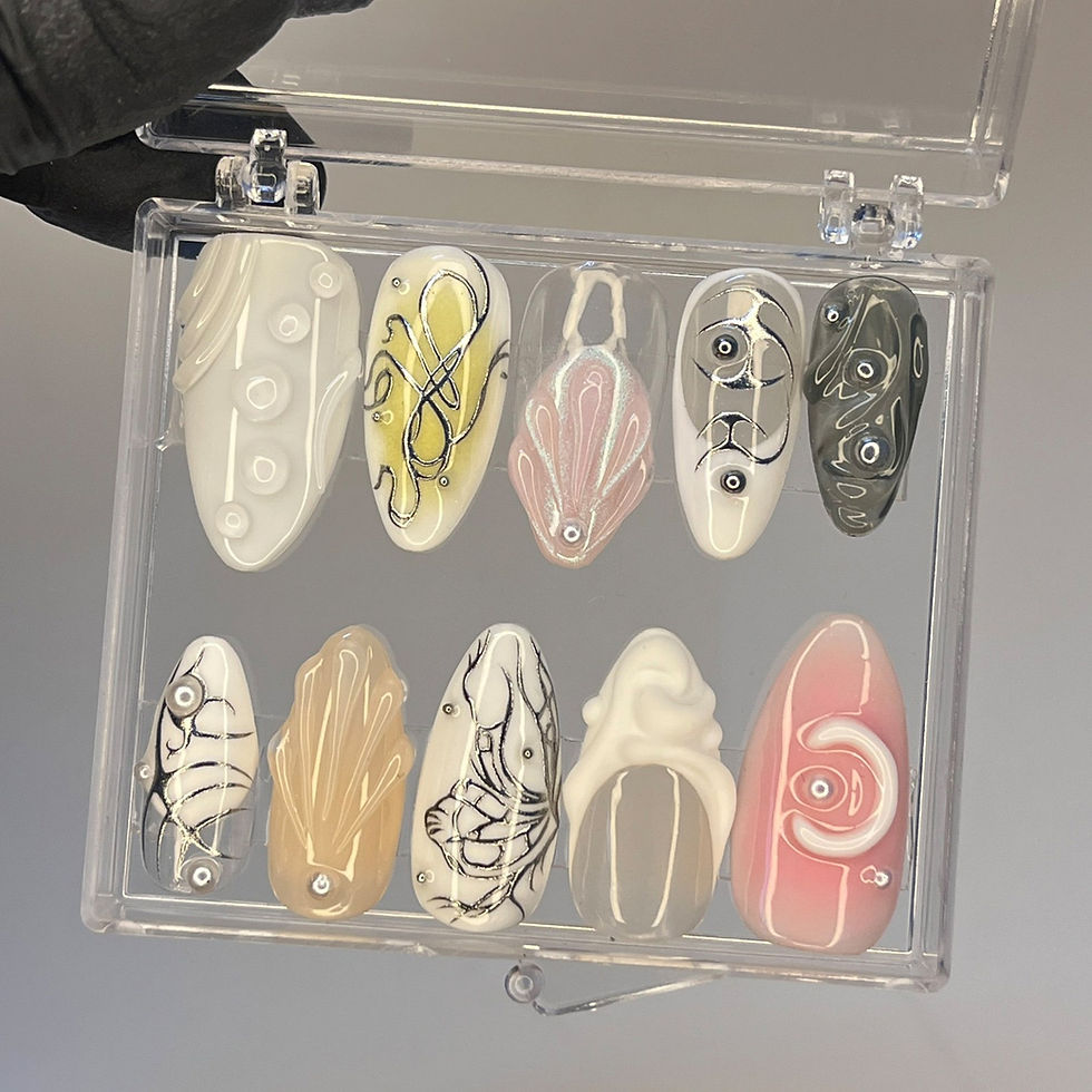 press on nails, custom nails, fake nails, Nails Art
