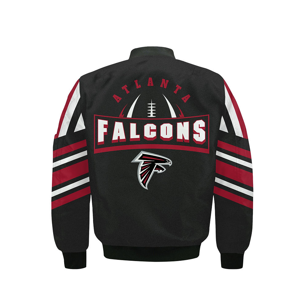 Thumbnail: Atlanta Falcons Football Team 2024- 25 Immortal Faith Bomber Jacket