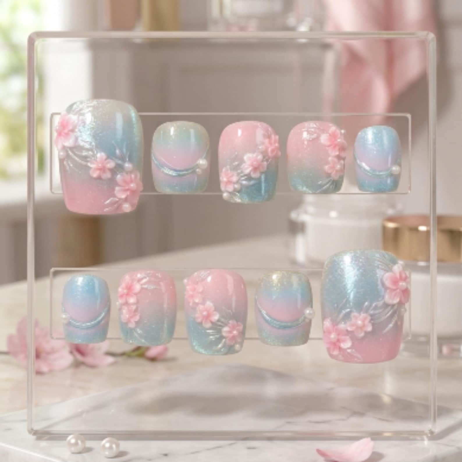 press on nails, custom nails, fake nails, Nails Art, custom nail, Gift for her