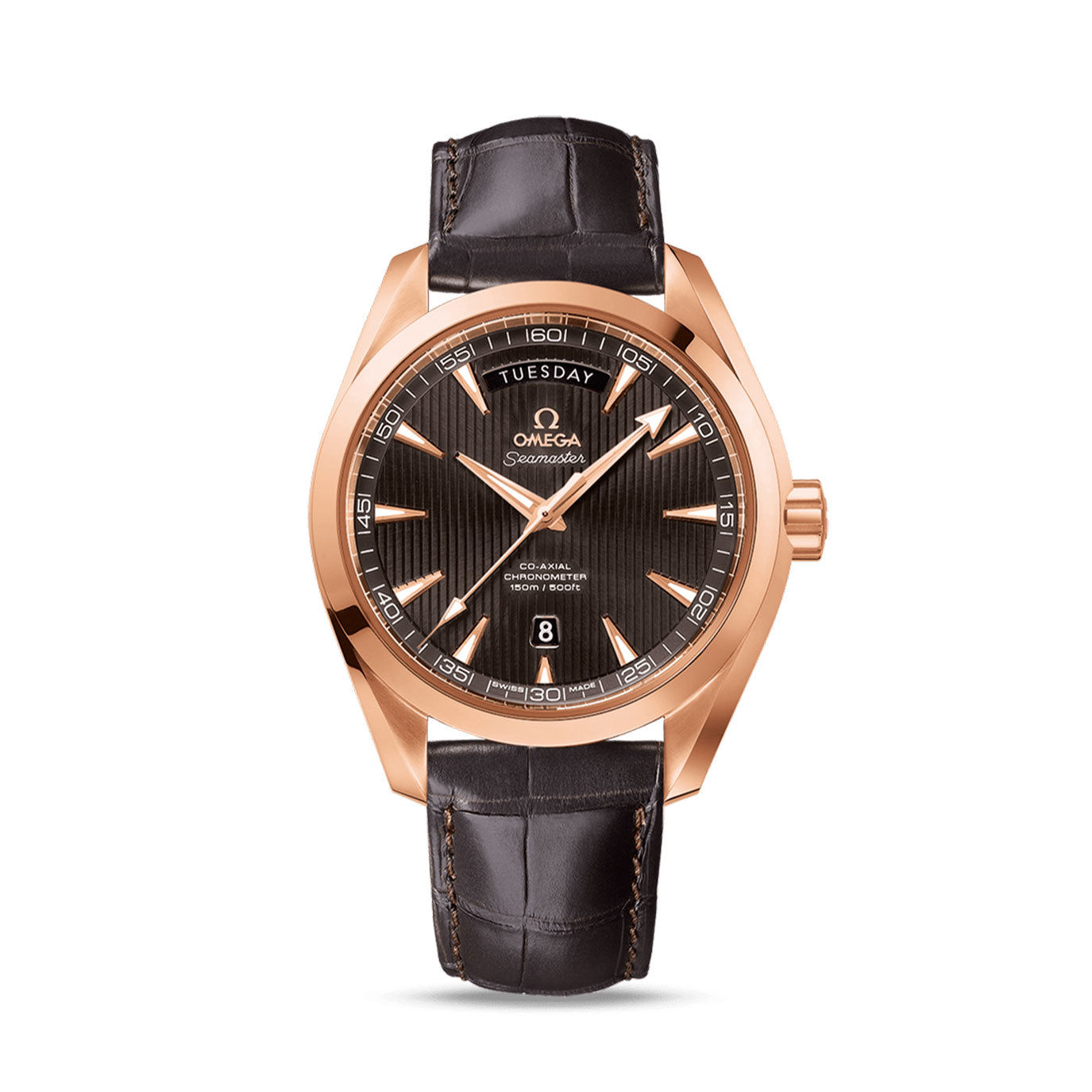 Omega Seamaster Aqua Terra 150M DAY‑Date, Grey Dial Ref# 231.53.42.22.06.001
