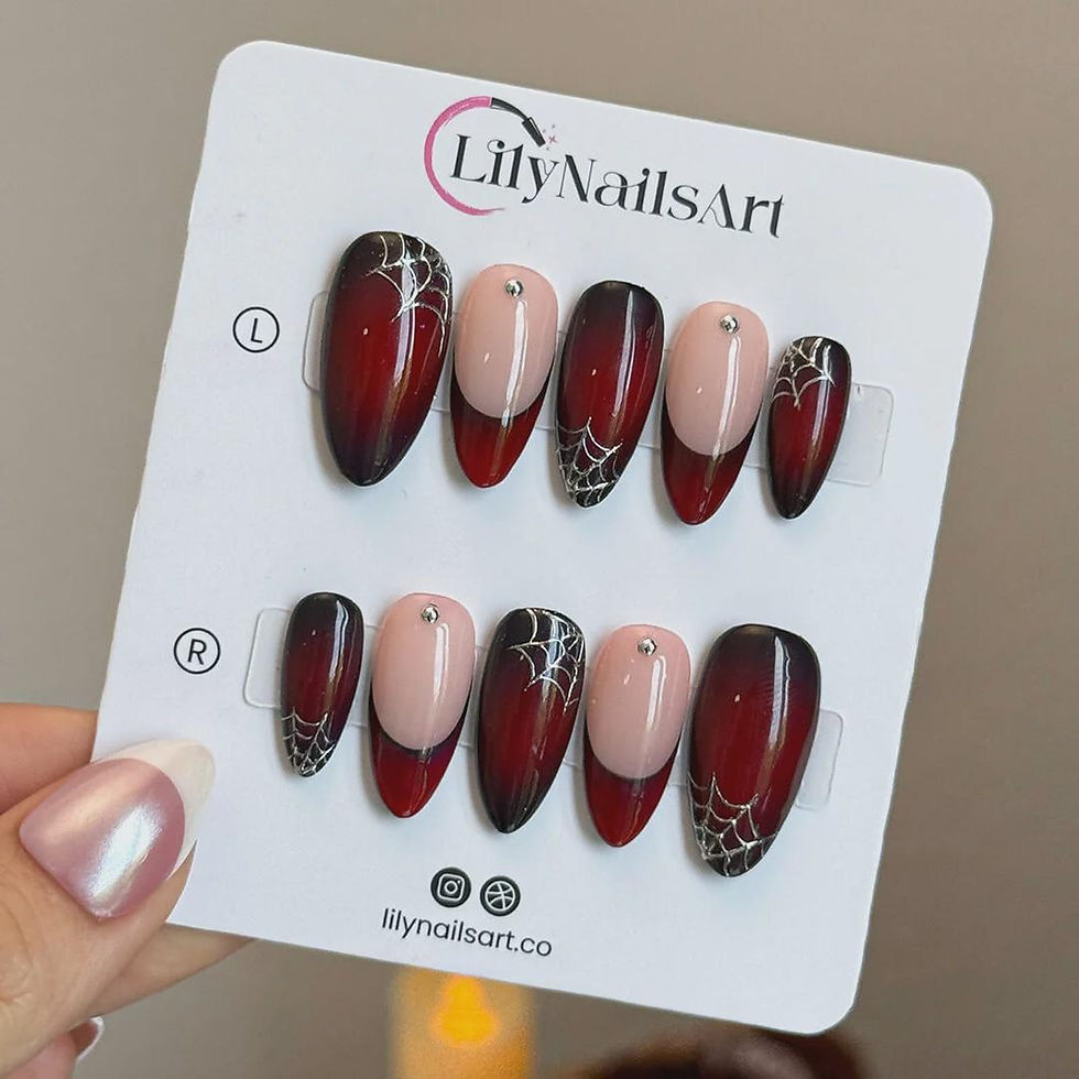 Thumbnail: press on nails, custom nails, fake nails, Nails Art, custom nail, Gift for her