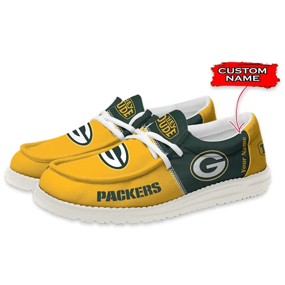 Thumbnail: Green Bay Packers Loafer Shoes Shoes
