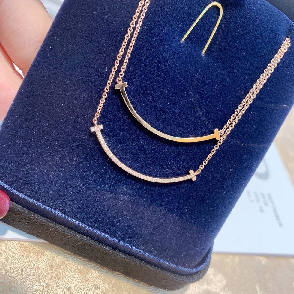 Thumbnail: T Medium Pendant Necklace