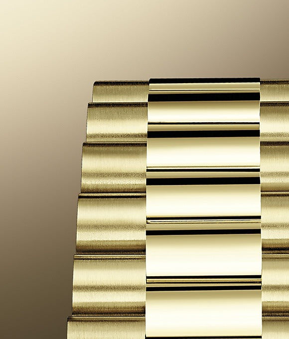Thumbnail: Rolex Day-Date 40 Yellow gold Ref# 228348RBR-0008