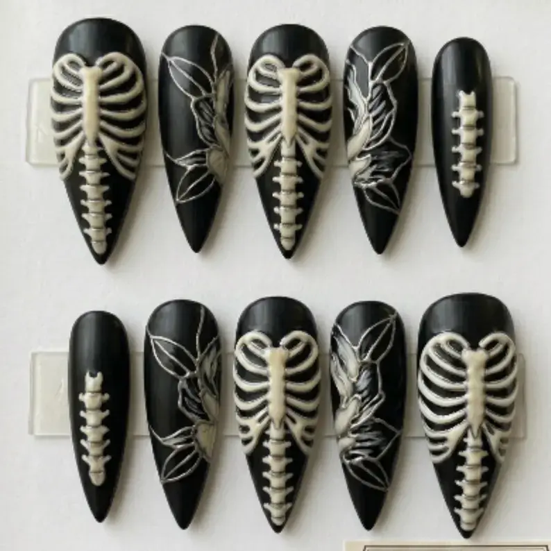 press on nails, custom press on nails, fake nails, Nails Art