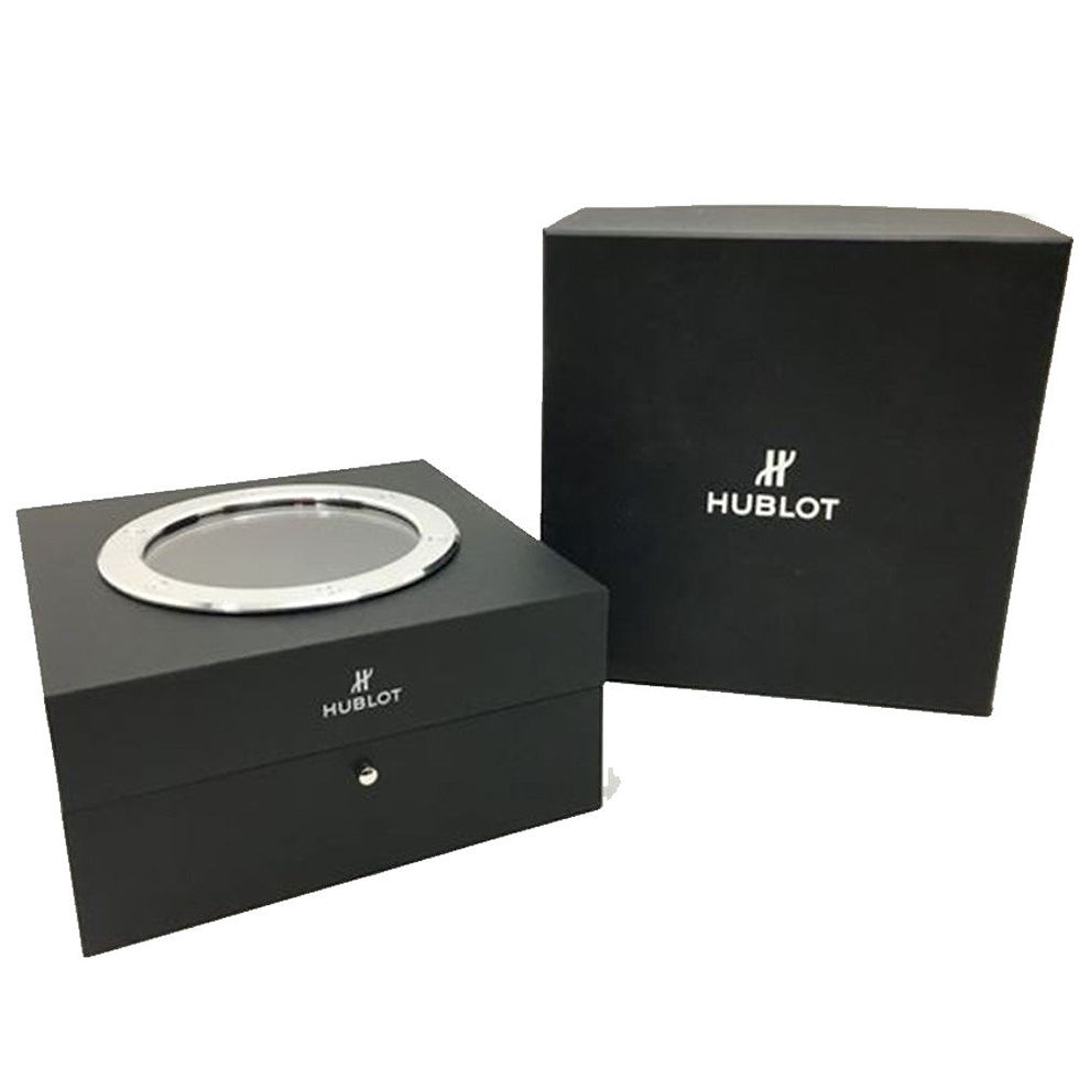Thumbnail: Hublot Big Bang One Click Steel White PAVÉ Ref# 485.SE.2010.RW.1604