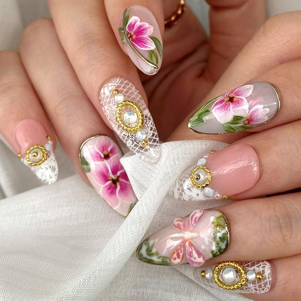 Thumbnail: press on nails, custom nails, fake nails, Nails Art, custom nail, Gift for her