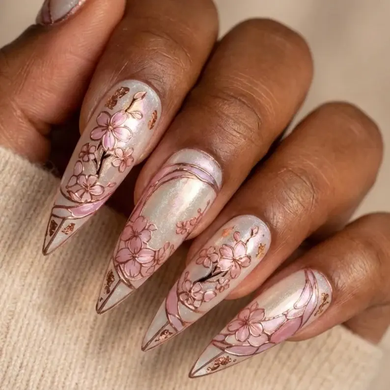 press on nails, custom press on nails, fake nails, Nails Art
