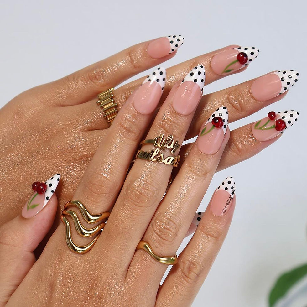 Thumbnail: press on nails, custom press on nails, fake nails, Nails Art