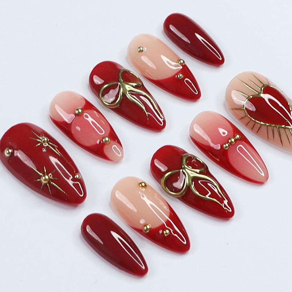 Thumbnail: press on nails, custom nails, fake nails, Nails Art, custom nail, Gift for her