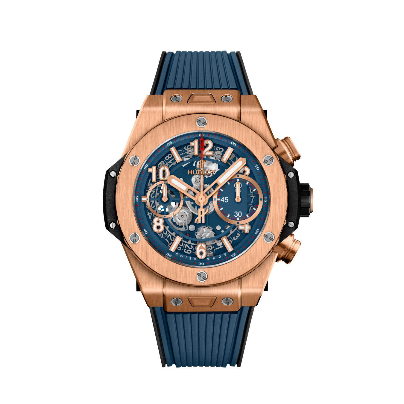 Hublot Big Bang, Unico King Gold Blue, 42mm Ref# 441.OX.5189.RX