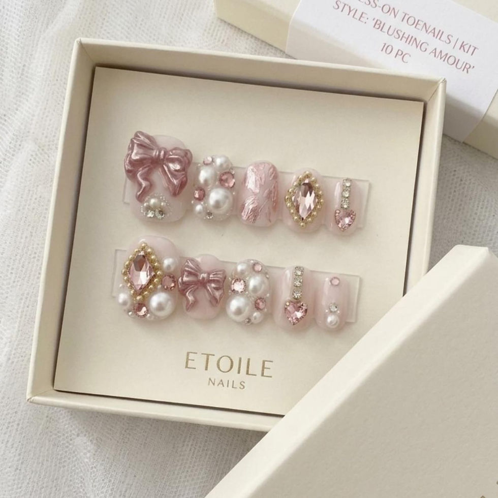 Thumbnail: press on nails, custom nails, fake nails, Nails Art, custom nail, Gift for her