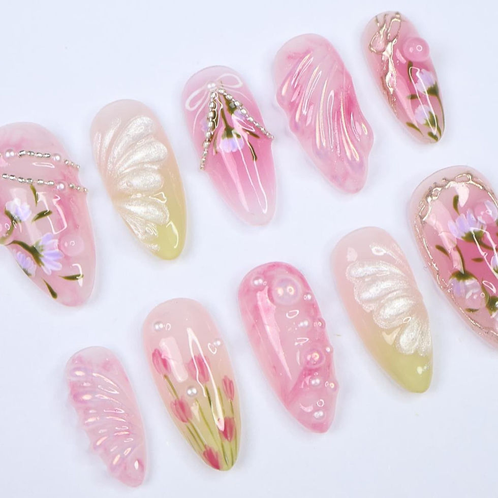 Thumbnail: press on nails, custom nails, fake nails, Nails Art
