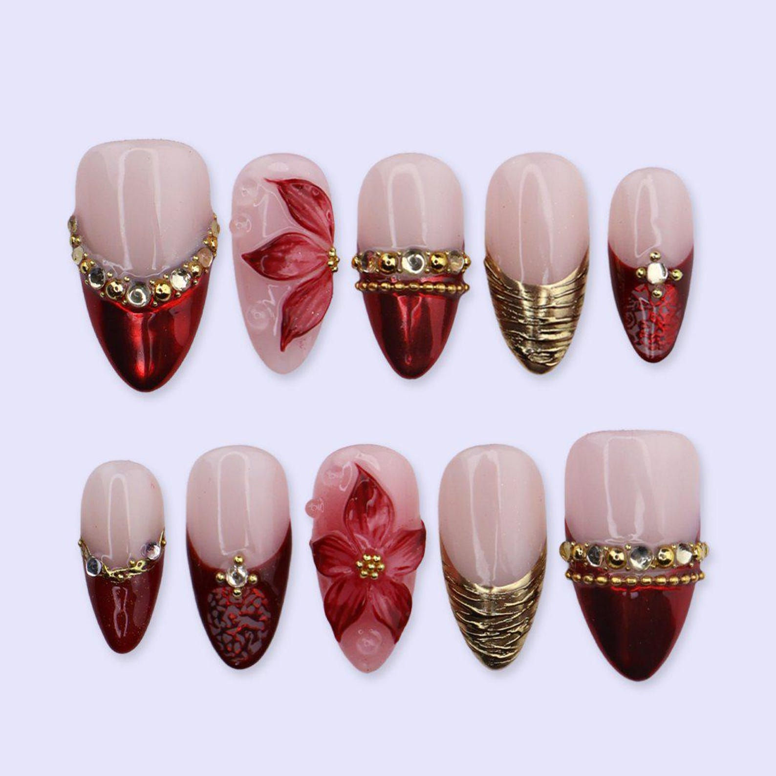 press on nails, custom nails, fake nails, Nails Art, custom nail, Gift for her