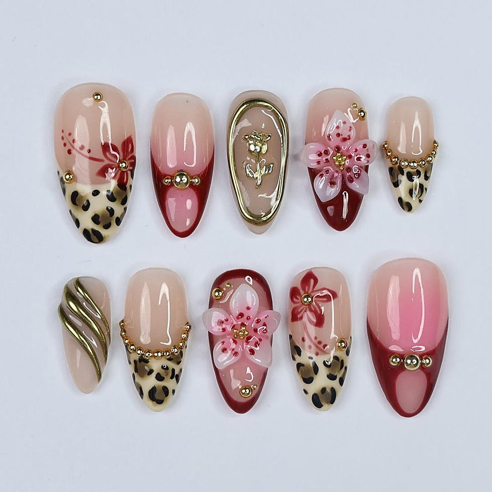 press on nails, custom press on nails, fake nails, Nails Art