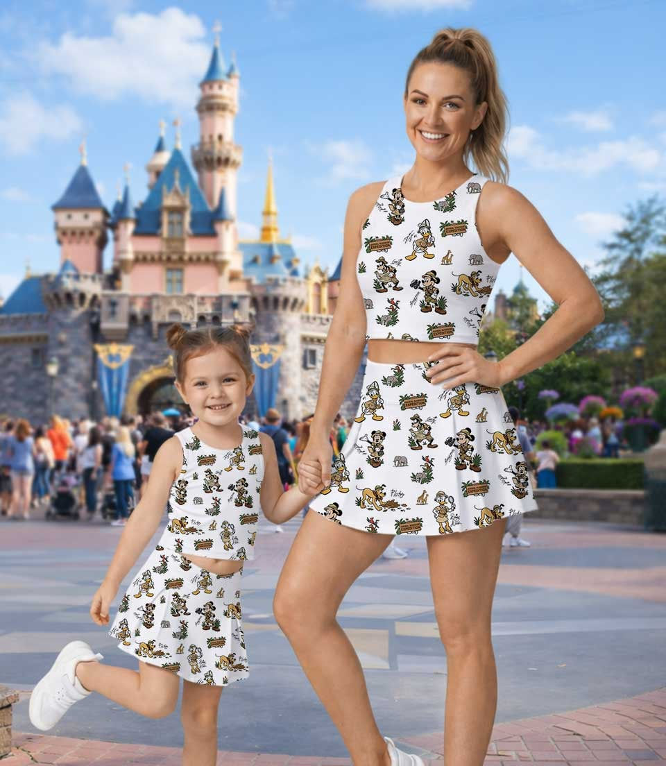 Thumbnail: Animal Kingdom Safari Adventure Vacation Outfit, Dress Set