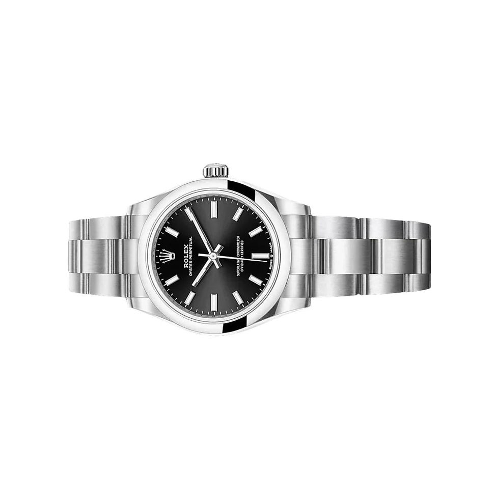Thumbnail: Rolex Oyster Perpetual Automatic Watch With No-Date Dial