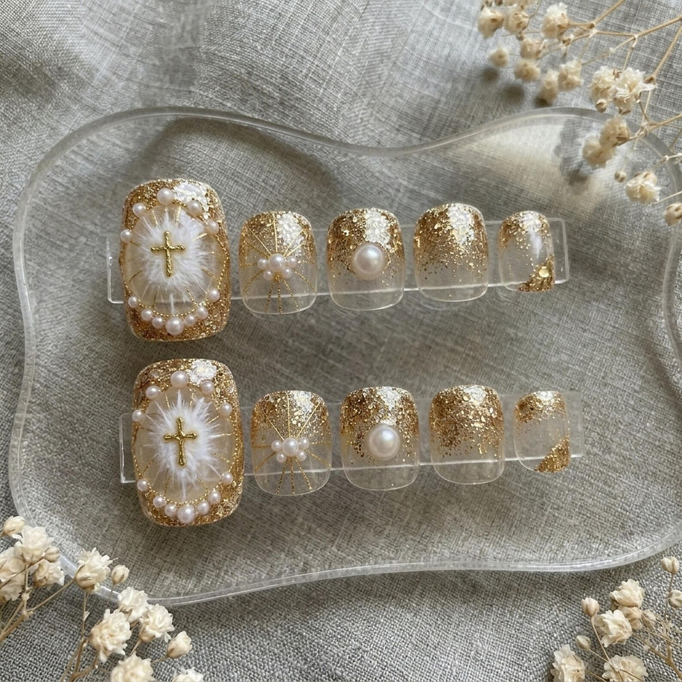 Thumbnail: press on nails, custom nails, fake nails, Nails Art, custom nail, Gift for her