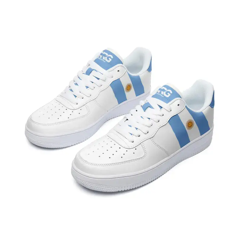 Thumbnail: Argentina Soccer National Team Sneakers, Argentina Flag Shoes, National Flag