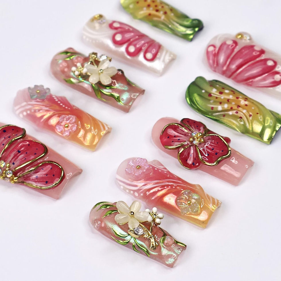 Thumbnail: press on nails, custom nails, fake nails, Nails Art